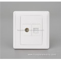 Hot sale family multi electronic wall socket